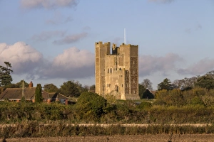 Castle Prints: Orford Castle is the village of Orford