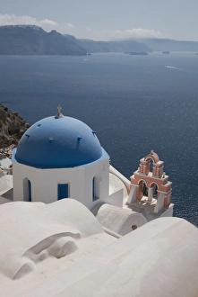 Slopes Prints: Orthodox church with blue dome