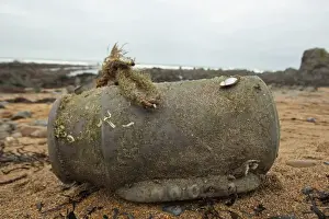 Polluted Prints: Plastic octopus pot from Mexico