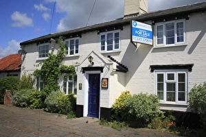 Public Prints: Public house for sale, The White Horse, Thelnetham, Suffolk, England, may