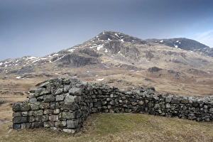 Site Prints: Remains of isolated Roman fort in upland