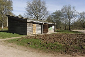 Gloucestershire Prints: Reserve visitor centre, Nagshead RSPB Reserve