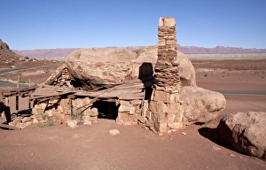Arizona Prints: This rock house is just north of the Navajo Bridge on US 89A