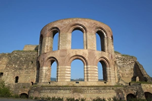 Ruined Prints: Ruins of Roman baths, Kaiserthermen (Imperial Baths)