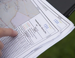 Scheme Prints: Rural Payments Agency working map, Cheshire, England, May