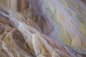 Colour Prints: Shapes and colours formed by minerals at hotspring