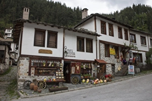 Bulgaria Prints: Shiroka laka Village is located in the Rhodopes mountains