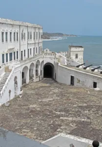 Colonial Prints: Slave Castle, old gold and slave trading centre
