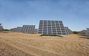 Renewable Prints: Solar energy panels, Northern Spain, september