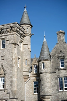 Castles Prints: Spires on 19th century country house