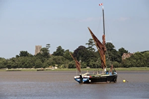 Sailing Prints: St Botolphs Church Iken, Suffolk
