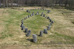 Site Prints: Stone Ship (Ship Setting) ancient burial custom