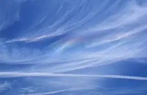 Sun Light Prints: Sunlight Circumzenithal arc, refraction through horizontally oriented hexagonal