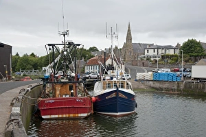 Port Prints: Ubique and Clansman fishing trawlers at harbour
