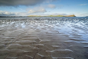 : View of beach at low tide, Murreagh Beach
