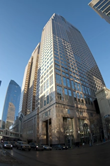 Tower Prints: View of city skyscrapers, Bankers Hall, Calgary, Alberta, Canada