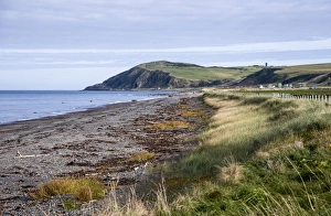 Ayrshire Prints: View of coastline, Firth of Clyde, Ballantrae, Ayrshire, Scotland, October