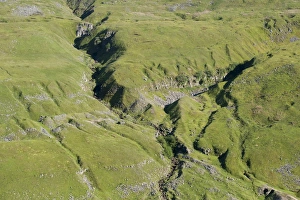 : View of old lead mine workings