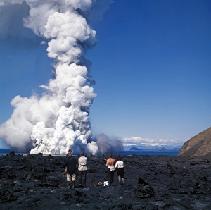 Volcano Prints: Volcano - Syrtlingur (surtsey II) from Surtsey
