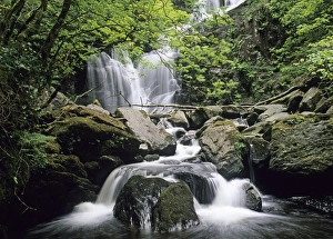 County Prints: Waterfall and cascades, Torc Waterfall