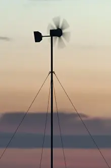 Renewable Prints: Wind turbine, generating power to electric anti-predator fence