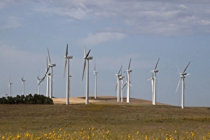 Wind turbines Andalusia Spain