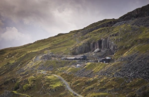 Quarry Prints: Working slate quarry, Pets Quarry