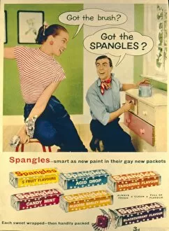 Advertisement for Spangles