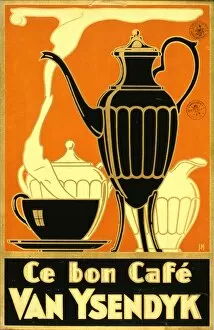 Advertisement for Van Ysendyk coffee