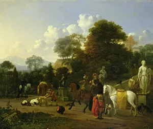 After the Hunt, 1664 (oil on canvas)