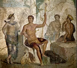 Roman Art: "Meleagre and Atalante"